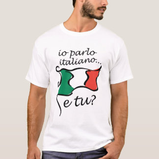 Mens T-shirt: Io parlo Italiano T-Shirt