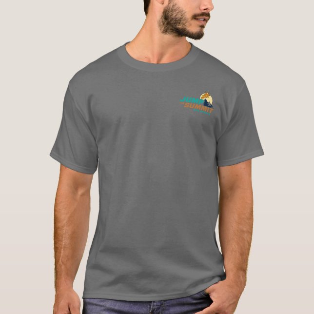 Men's T-Shirt Jump the Summit Dog Sports (Front)