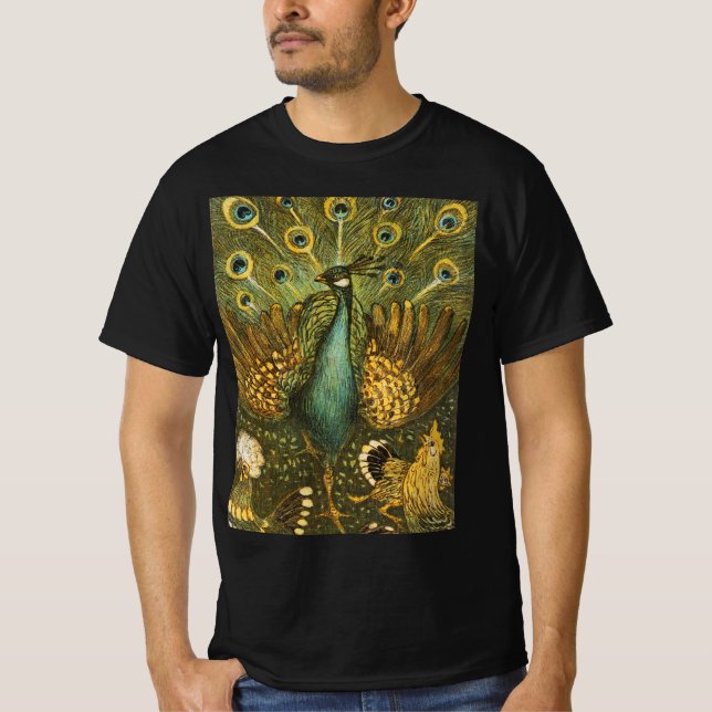 Men's T-Shirt Pauw-met-kippen Theo-van-Hoytema  (Front)