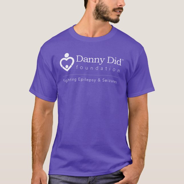 Men's T-shirt - Purple (Front)