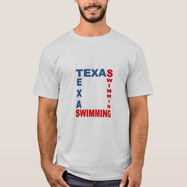 Men's T-shirt TEXAS POOL (Front)