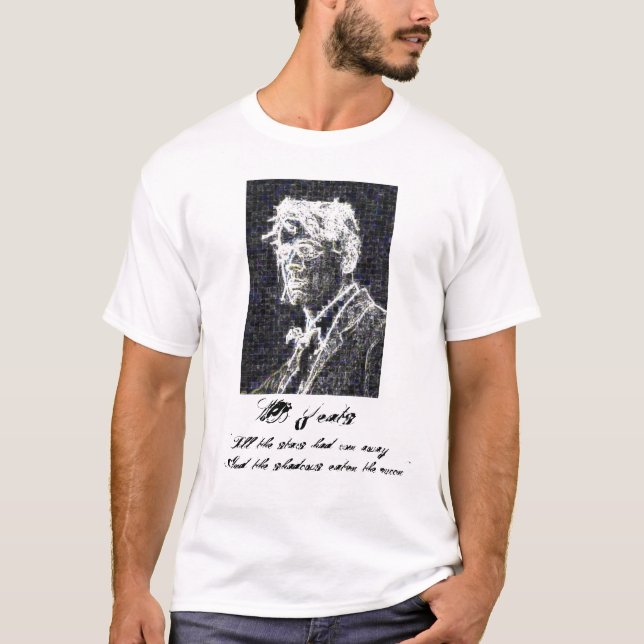 Mens T-Shirt - William Butler Yeats (Front)