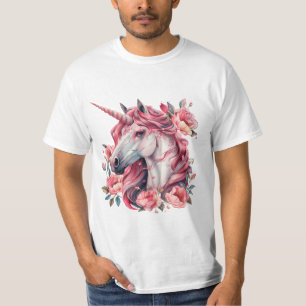 Men's T-shirt with a unicorn.