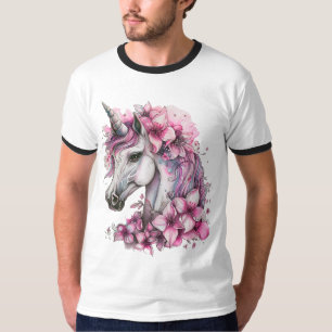 Men's T-shirt with a unicorn.