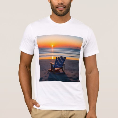 Mens T_Shirts Rising sun T_Shirt