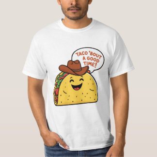 Men's Taco Cowboy Fun T-Shirt