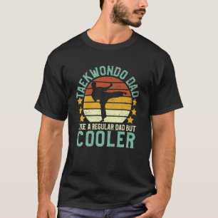 Mens Taekwondo Dad Tae Kwon Do Korean Martial Arts T-Shirt