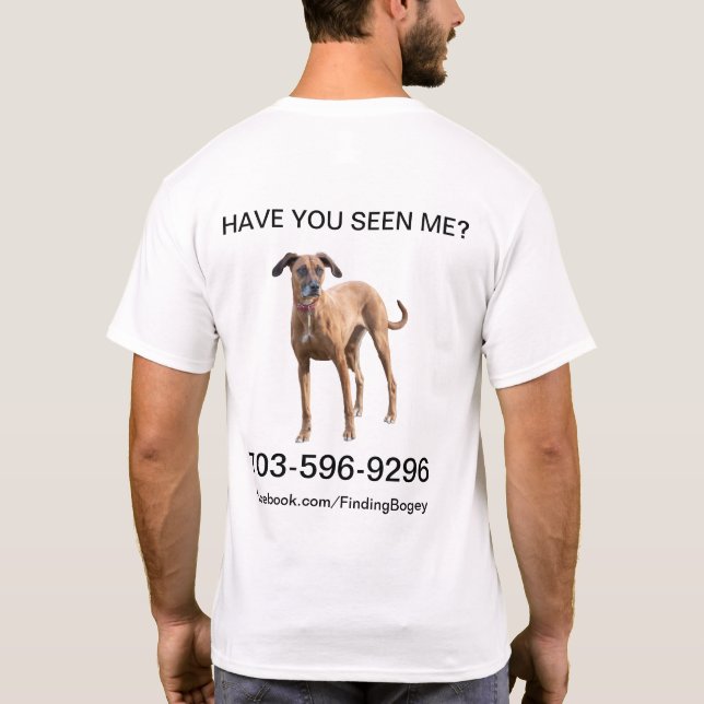 Men's Team Bogey T-shirt (Back)