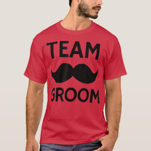 Mens Team Groom Bachelor Party Wedding T-Shirt