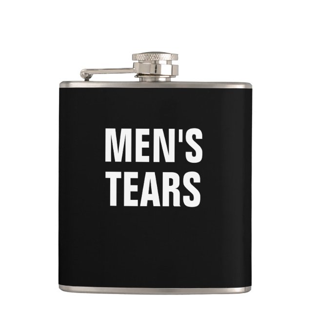 Men's Tears Flask (Front)
