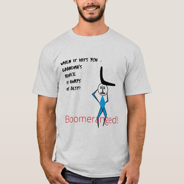 Men's Tee Shirt Boomeranged (Front)