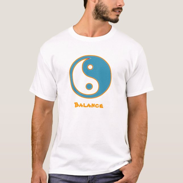 Men's Tee Shirt - Yin & Yang (Front)
