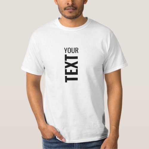 Mens Tee Shirts Custom Add Text Name Template