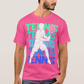 Men'S Tennis Apparel Gift Idea Boys Youth Kids Te T-Shirt