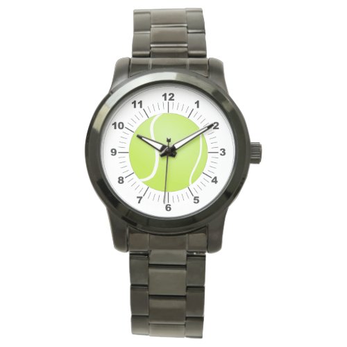 Mens Tennis Ball Oversized Black Watch