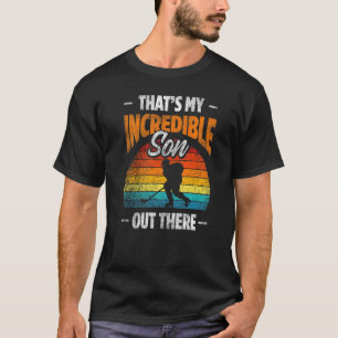 Mens Thats My Incredible Son Out There Ice Hockey  T-Shirt