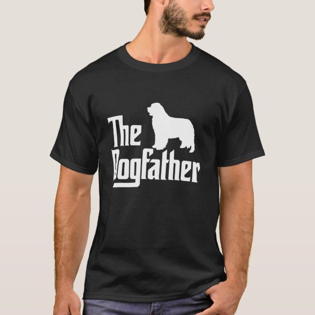 Mens The Dog Father, Bernese Lover Dog Dad, Best D T-Shirt (Front)