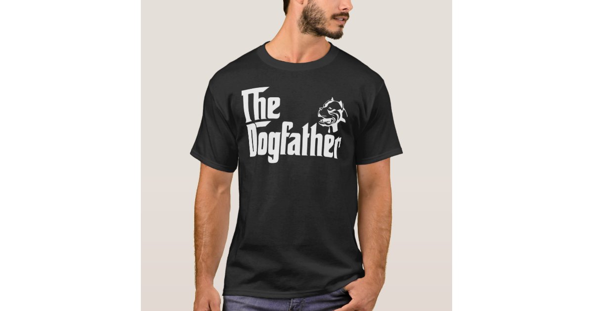Pitbull Dog Shirt, The Dogfather