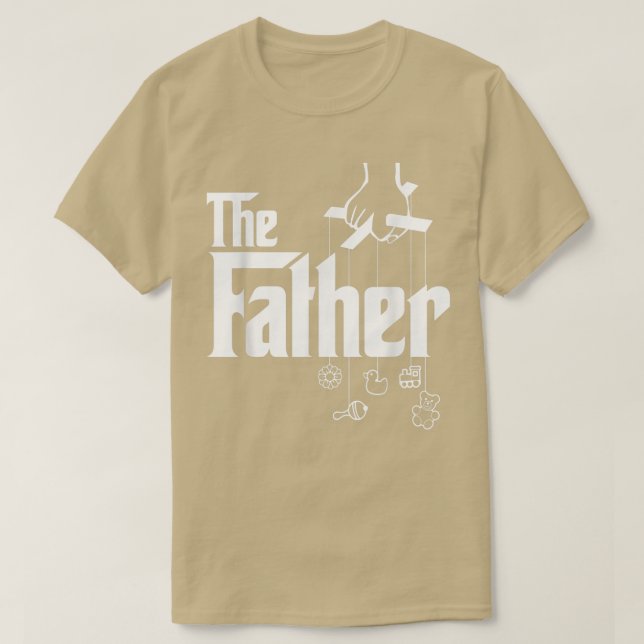 Mens The Father First Time Fathers Day, New Dad Gi T-Shirt (Design Front)