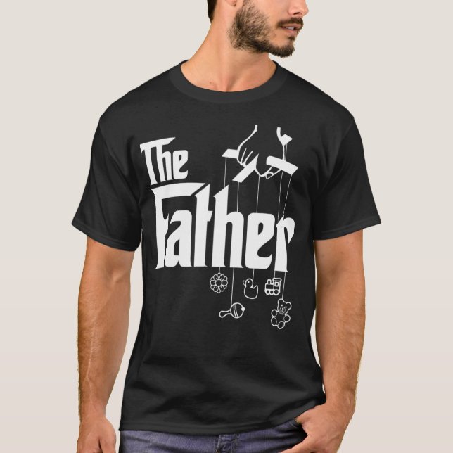 Mens The Father First Time Father's Day New Dad T-Shirt (Front)