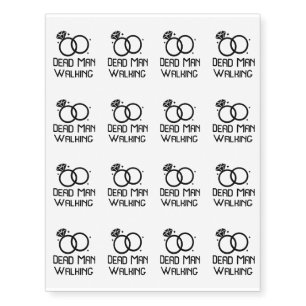 Mens The Groom Married Funny Gift Temporary Tattoos