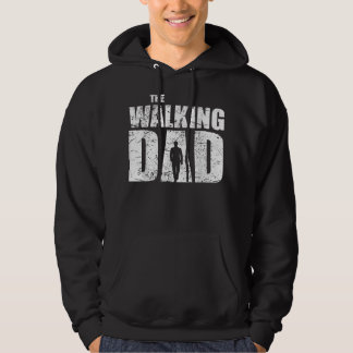 Mens The Walking Dad Father Gifts Man Dead Retro V Hoodie