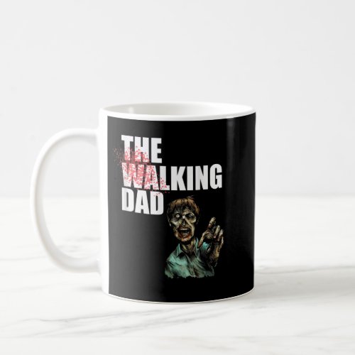 Mens The Walking Dad Fathers Day Gift Horror Movie Coffee Mug