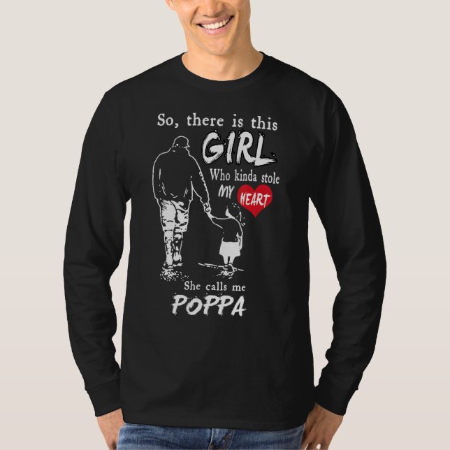 Mens This Girl Who Kinda Stole My Heart She Calls  T-Shirt (Front)