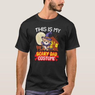Mens This Is My Scary Dad Costume Halloween Father T-Shirt