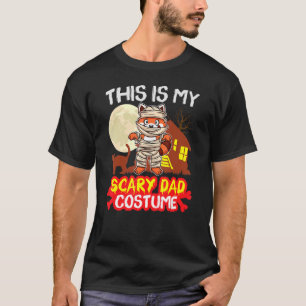 Mens This Is My Scary Dad Costume Halloween Father T-Shirt