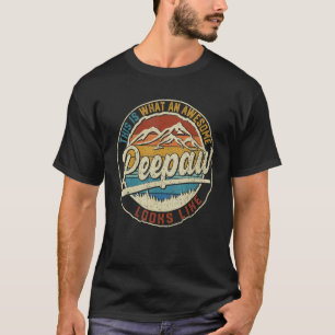 Mens This Is What An Awesome Peepaw Looks Like Fat T-Shirt