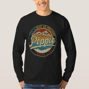 Mens This Is What An Awesome Poppie Looks Like Fat T-Shirt