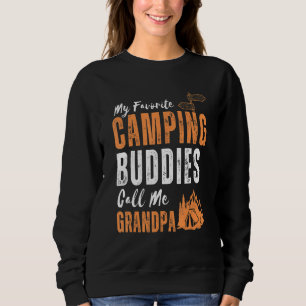 Mens This My Favorite Camping Buddies Call Me Gran Sweatshirt