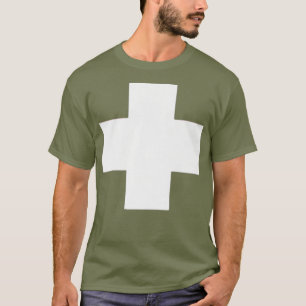 Mens This-Swiss-Flag-Is-A-Big-Plus Premium T-Shirt