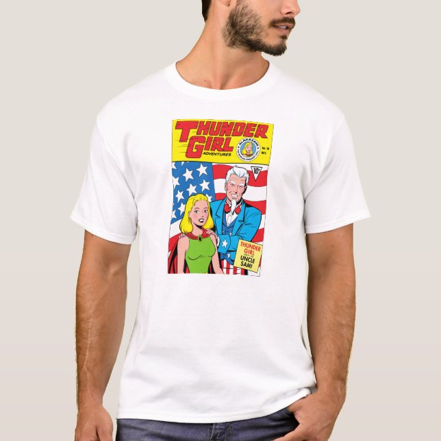 Men's Thunder Girl Tee Shirt (Front)