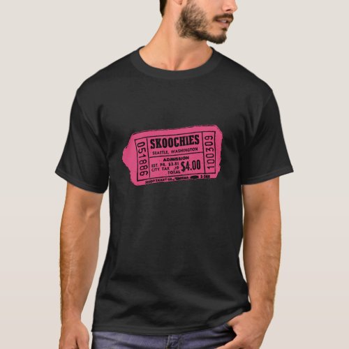 Mens Ticket Graphic T_Shirt