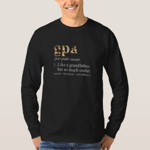 Mens Tie Die Cool Gpa Like A Grandfather T-Shirt