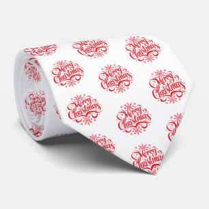 Men's Tie-Merry Christmas Neck Tie