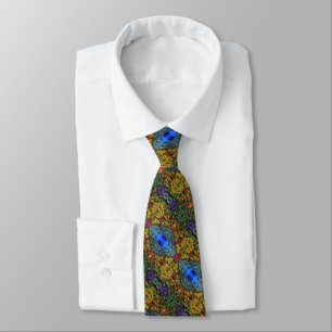 Men's Tie - Sunset through Tree Impressions