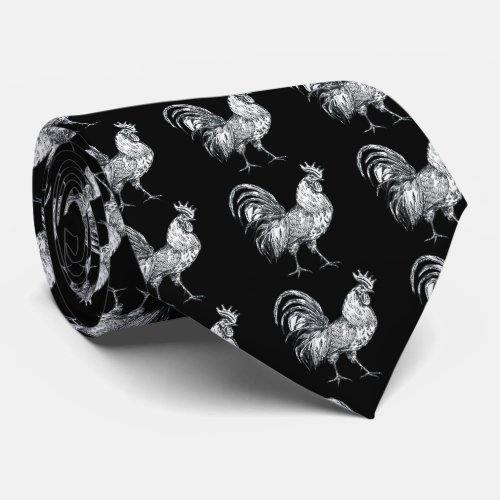 Mens Ties Farm Animal Collection Rooster Tie