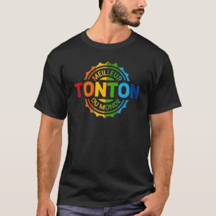Mens Tonton Du World Best Uncle T-Shirt