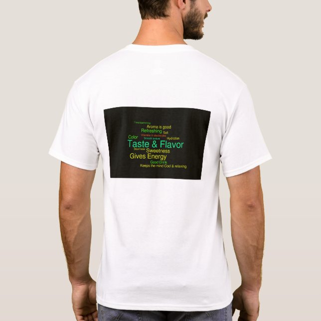 Men's Tops: back layout T-Shirt (Back)