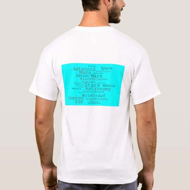 Men's Tops: back layout T-Shirt (Back)