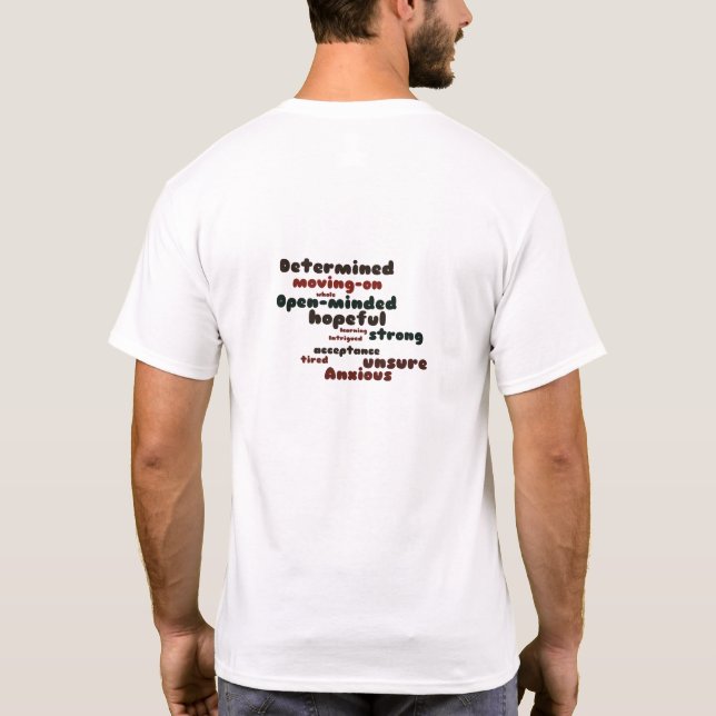 Men's Tops: back layout T-Shirt (Back)
