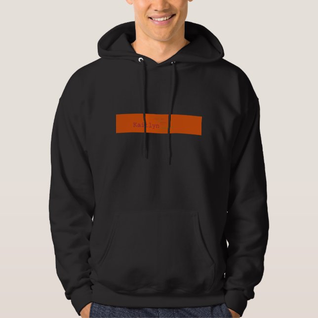 Men's Tops: front layout Hoodie (Front)