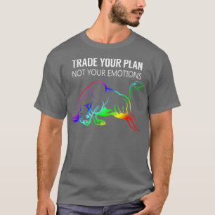 Mens Trade Your Plan Stock Market Day Trader T-Shirt