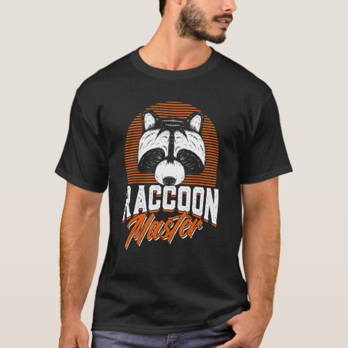 Mens Trap Hunting Retro Coon Hunter Raccoon Huntin T_Shirt