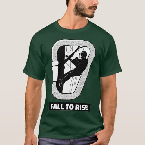 Mens Tree Climber I Arborist Tree Design for T_Shirt