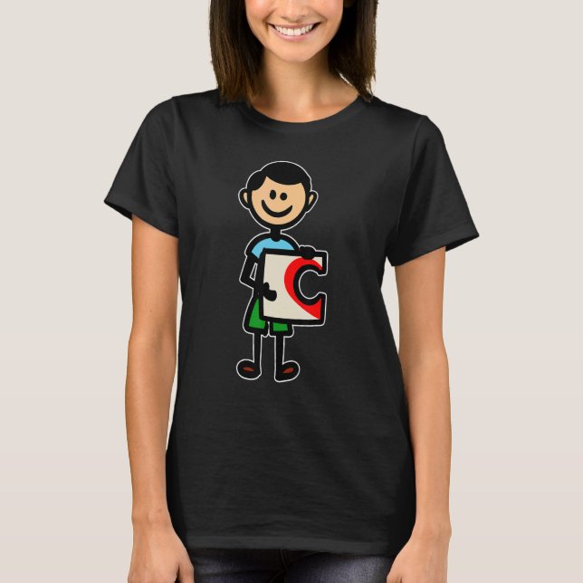 Mens Trendy Partnerlook In Love Partnership Valent T-Shirt (Front)