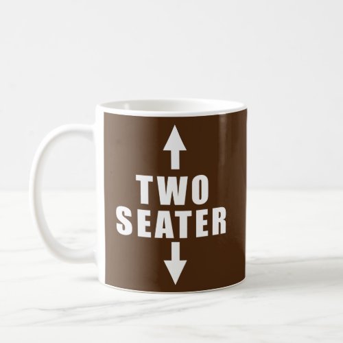 Mens Two Seater  Coffee Mug